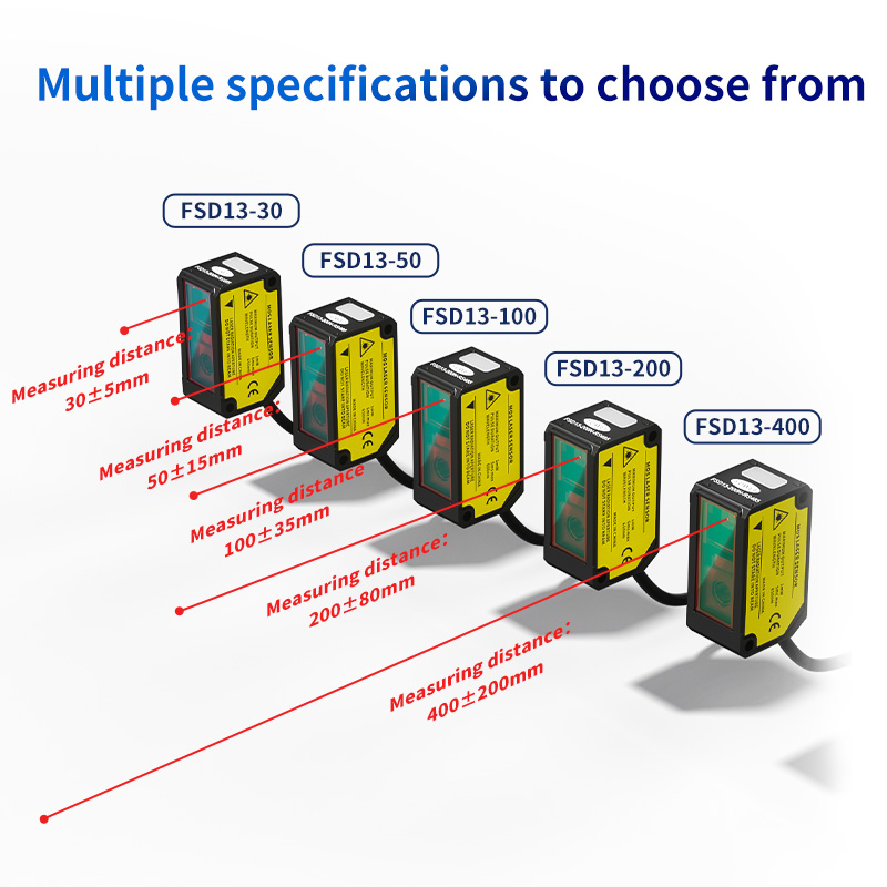 Laserpoikkeamatunnistin FSD13-sarja