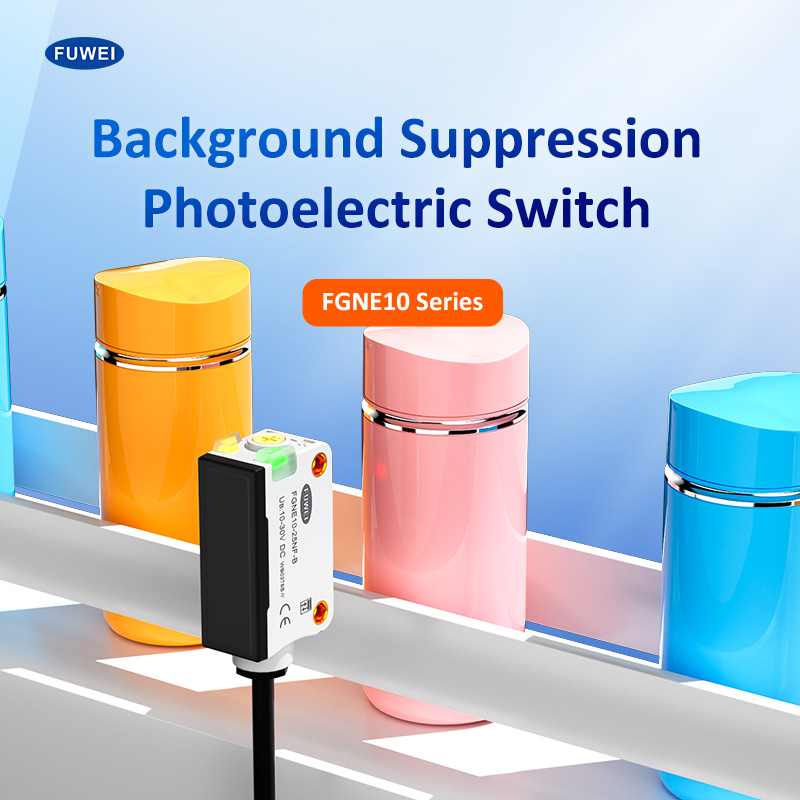 Neliönmuotoinen valosähköanturi FGNE10-25NF-B